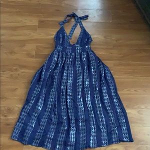 Lulus Halter Neck Dress Size M